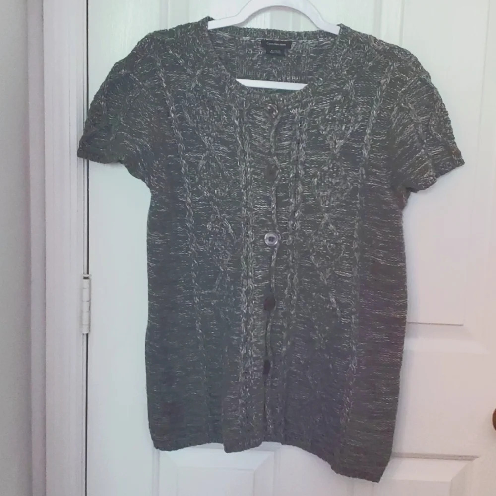 Calvin Klein Jeans Womens Button Down Sweater